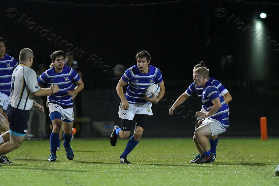 Wheaton Men\'s Rugby vs Mass Maritime.  Photo by Keith Nordstrom